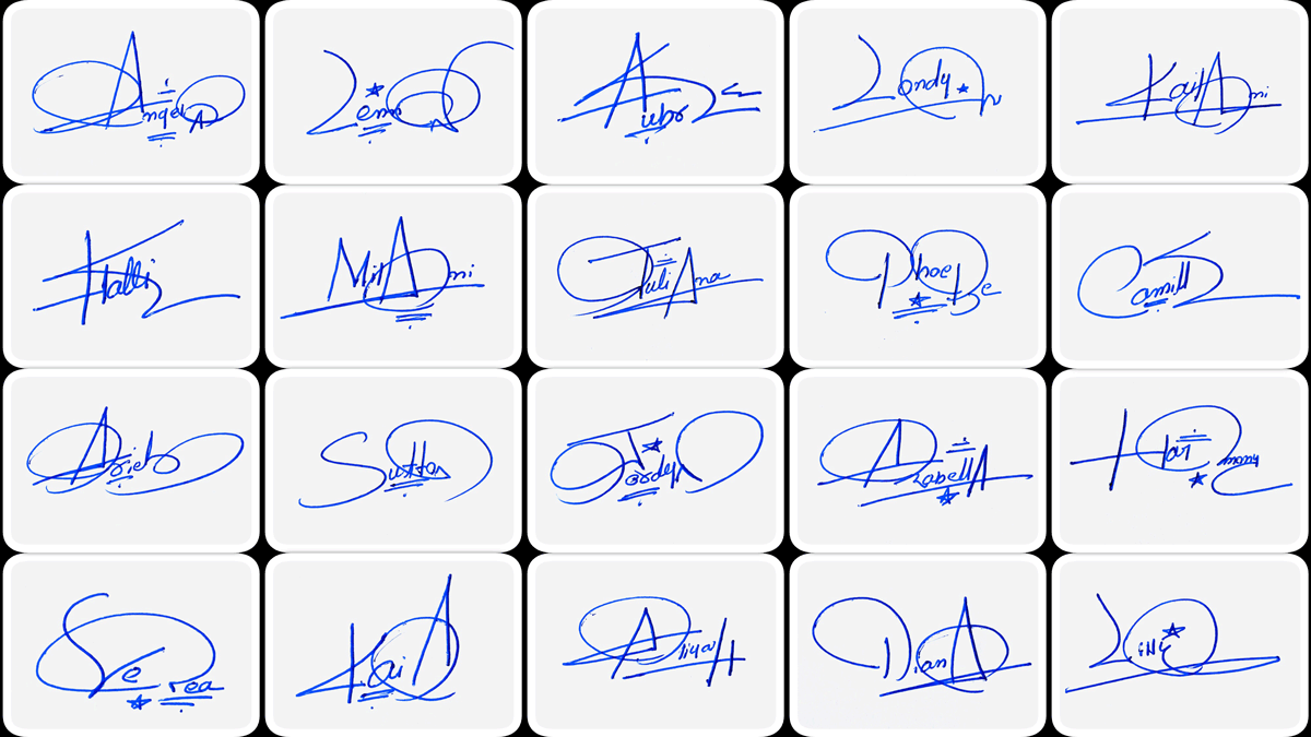 Handwritten Signature Creator